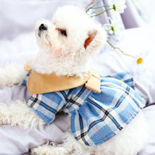 Load image into Gallery viewer, Paris Plaid Dress - Blueberry