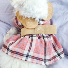 Load image into Gallery viewer, Paris Plaid Dress - Berry