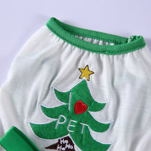 Load image into Gallery viewer, Christmas Green dress with white polka dots