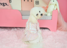 Load image into Gallery viewer, Camellia Tweed Dress - Pink