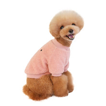 Load image into Gallery viewer, Furry Bear Jumper with sleeves - Blush