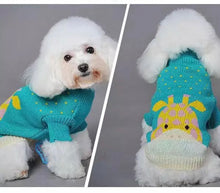 Load image into Gallery viewer, Giraffe Knit Sweater