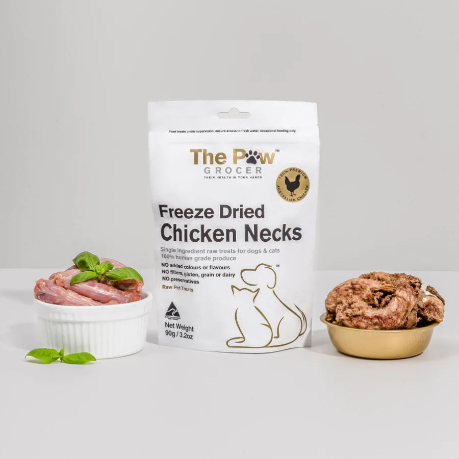 Freeze Dried Chicken Necks