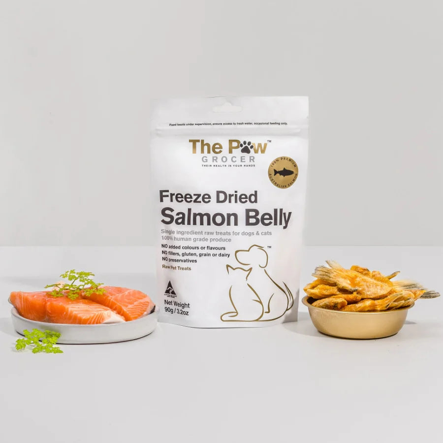 Freeze Dried Salmon Belly