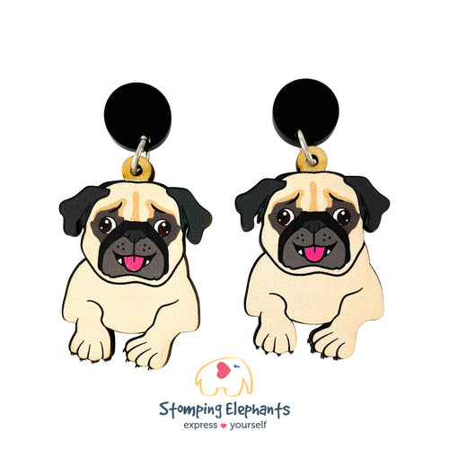 The Pug Earrings