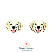 Load image into Gallery viewer, Retriever Head Earrings (Large)
