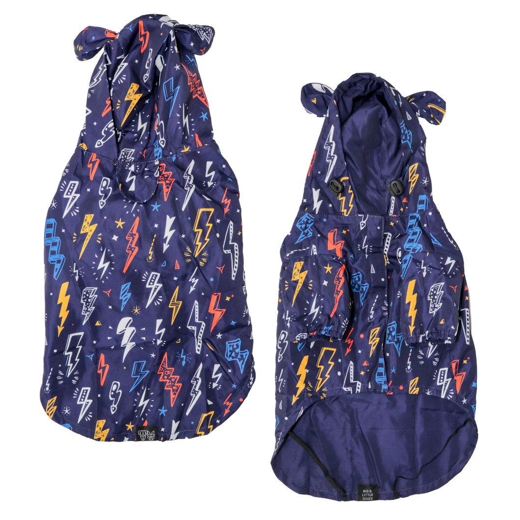 DOG RAINCOAT: Lightning Storm