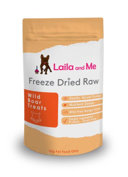 Freeze Dried Raw Wild Boar Treats