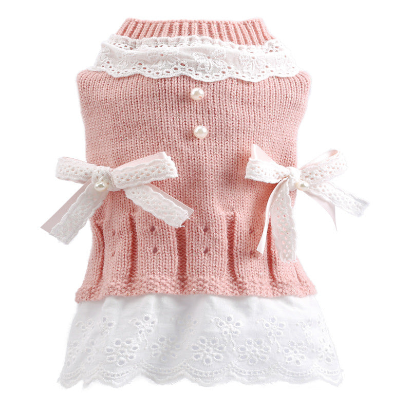 Chloe Knit Dress - Pink