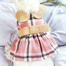 Load image into Gallery viewer, Paris Plaid Dress - Berry
