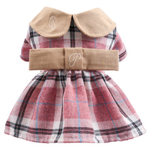 Load image into Gallery viewer, Paris Plaid Dress - Berry
