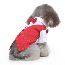Load image into Gallery viewer, Smart Red Vest with bow
