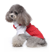 Load image into Gallery viewer, Smart Red Vest with bow
