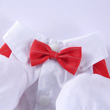 Load image into Gallery viewer, Smart Red Vest with bow
