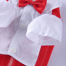Load image into Gallery viewer, Smart Red Vest with bow
