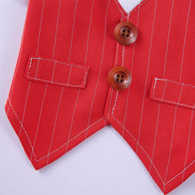Load image into Gallery viewer, Smart Red Vest with bow
