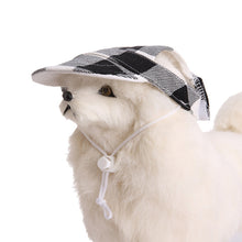Load image into Gallery viewer, Plaid Hat (black &amp; white)
