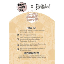 Load image into Gallery viewer, DIY Superfood Gummy Powder - Carrot &amp; Pumpkin
