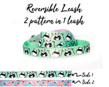 Load image into Gallery viewer, REVERSIBLE Leash – Hanasaku Sakura (The Blossoming Sakura)
