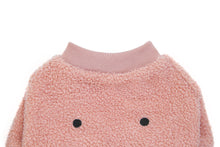 Load image into Gallery viewer, Furry Bear Jumper with sleeves - Blush
