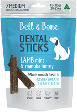 Load image into Gallery viewer, Lamb, Mint and Manuka Honey Dental Sticks
