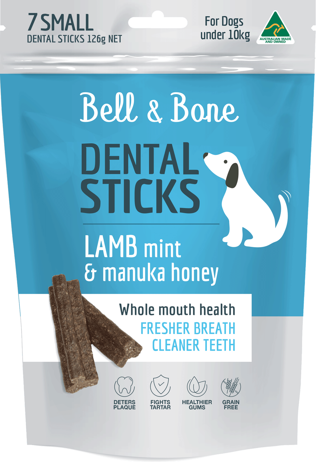 Lamb, Mint and Manuka Honey Dental Sticks