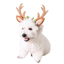 Load image into Gallery viewer, Christmas Antlers with Flowers
