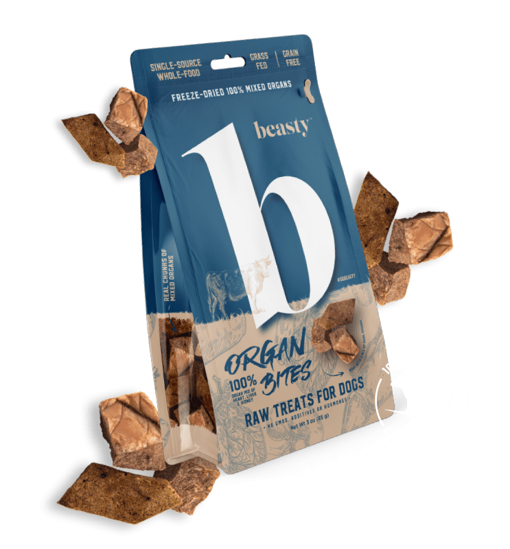 Beasty Organ Bites packaging