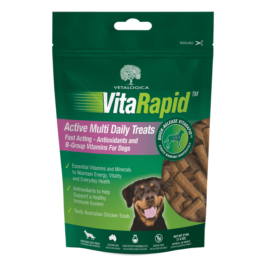 VitaRapid Active Multi Daily Treats For Dogs 210g