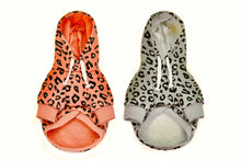Load image into Gallery viewer, Leopard Hoodie - Deep Coral
