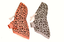 Load image into Gallery viewer, Leopard Hoodie - Deep Coral
