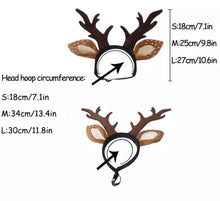 Load image into Gallery viewer, Reindeer Antlers Headpiece
