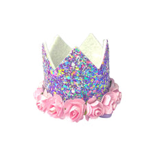 Load image into Gallery viewer, Festive Glitter Crown
