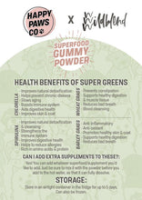 Load image into Gallery viewer, DIY Superfood Gummy Powder - Super Greens
