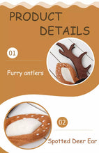 Load image into Gallery viewer, Reindeer Antlers Headpiece
