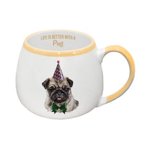 Load image into Gallery viewer, Painted Pet Pug Mug
