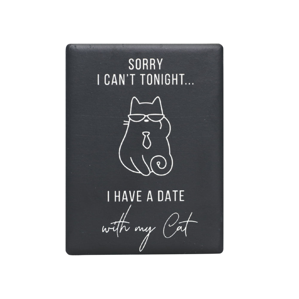 Cat Date Pet Magnet