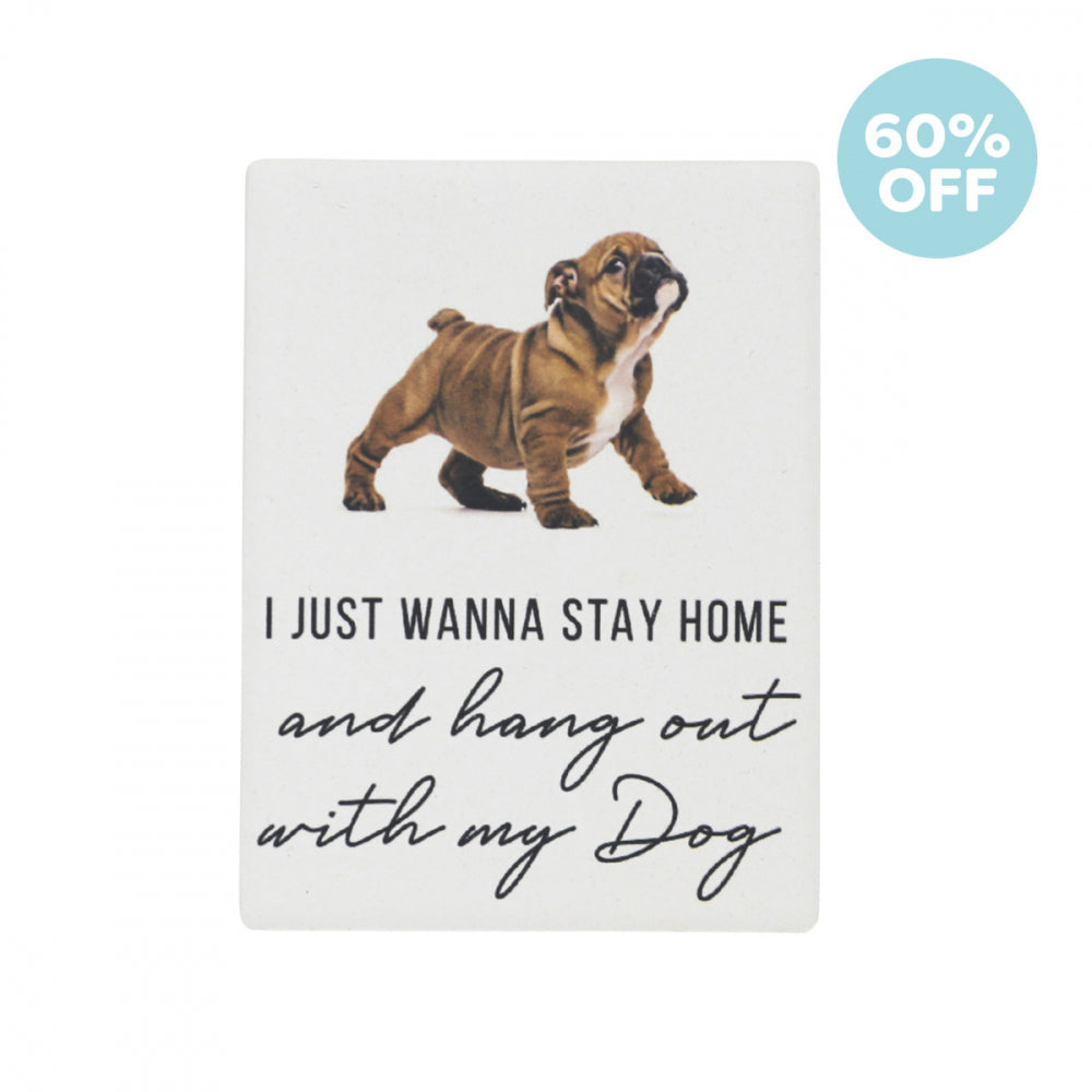Stay Home Pet Magnet
